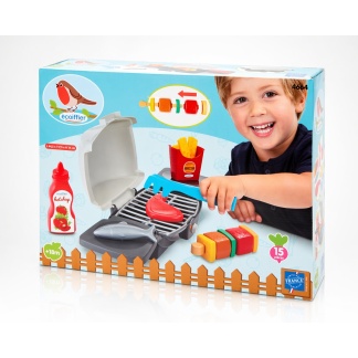 Ecoiffier Kinderspeelgoed - Barbecue Speelset met Accessoires