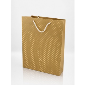 Elegante cadeautassen met stippenprint – Premium luxe papieren tassen
