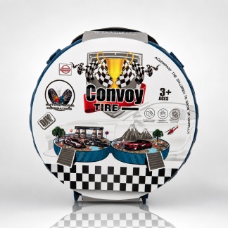 DIY speelgoed - Mini racewereld speelsets