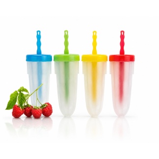 Set van 4 herbruikbare Migros ijslollyvormen