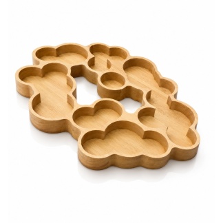 Multifunctionele houten serveerplanken en kaarsenhouders