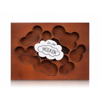 Donkerbruine houten serveerplanken en organizers