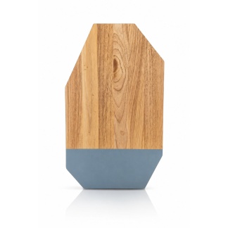 Grote houten serveerplanken met grijs accent