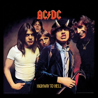 AC/DC Highway to Hell – Premium Framed Art Print