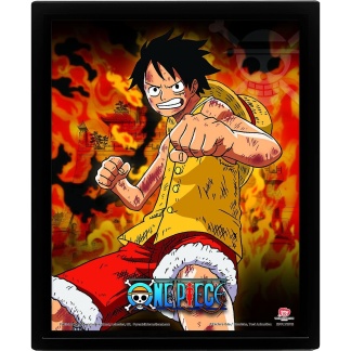 Brothers Bruning Rage 3-D image framed wall Art