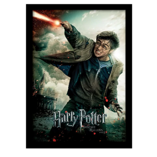 Harry Potter and the Deathly Hallows Part 2 Framed Art Print / Poster in frame
