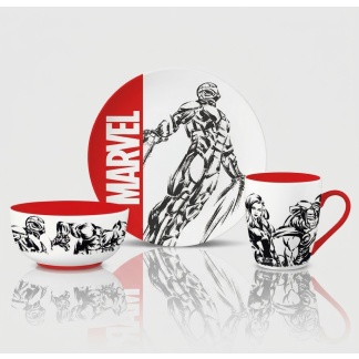 Keramische Marvel Avengers 3-delige serviesset