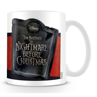 The Nightmare Before Christmas Tombstone Ceramic Mugs