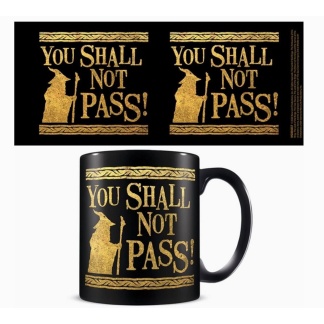Keramische mokken van The Lord of the Rings – Gandalf "You Shall Not Pass!"