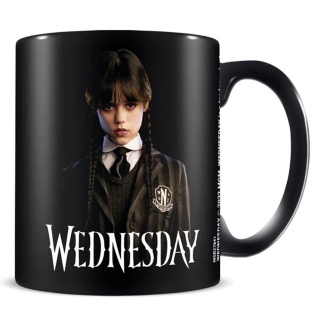 Zwarte keramische mokken van Wednesday Addams