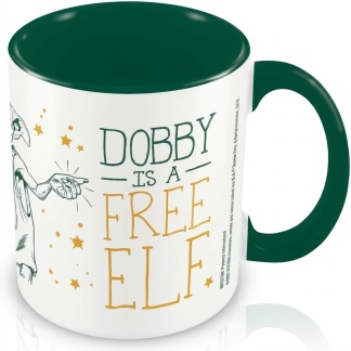 Harry Potter Dobby keramische mokken – "Dobby Is a Free Elf"