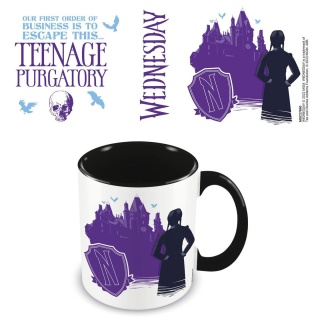 Wednesday Addams keramische mokken – Nevermore Academy